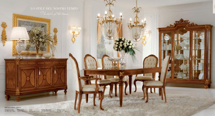 Luxury Dining table Italian Dining room Tables xxl Wood Table Furniture new