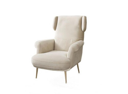 Armchair Seat Modern Design Living room White Italian Style Luxury new