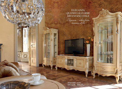 TV-cabinet Lowboard Sideboard TV Stand Table Wood Tables Beige Chest of drawers