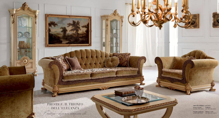 Display case Cabinets Luxury Showcases Wood Living room Furniture Gold Wardrobe