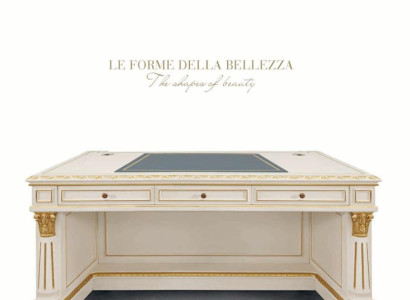 Elegant Desk Tables Wood Office Office Table Style Baroque White Furniture