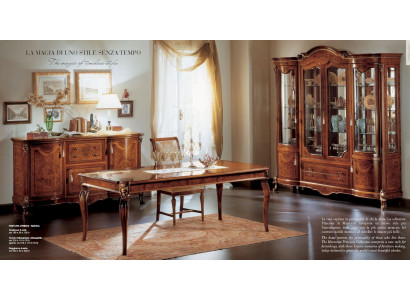 Dining table Extendable Table Big Dining room furniture Wood Dining room