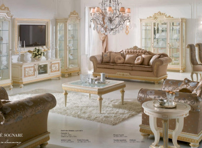 Armchair Luxury Seater Fabric 1 Seater Living room Furniture Beige Baroque Wood