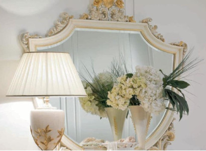 Wall mirror Mirror Luxury Gold Baroque Bedroom Design