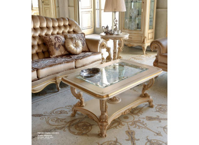 Coffee table Side table Table Living room Furniture Beige Wood Tables Design Luxury