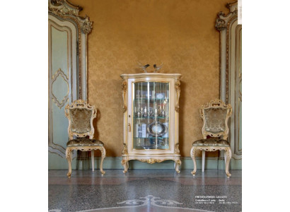 Display case Luxury Cabinets Showcases Wood Living room Furniture Wardrobe Beige