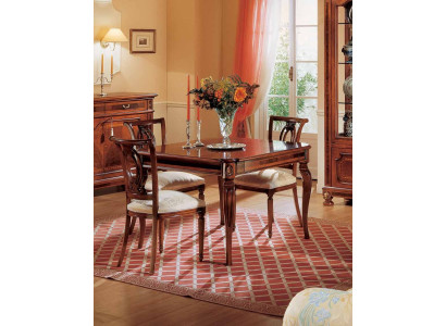 Dining table Dining room table Dining table Extendable Brown Dining room