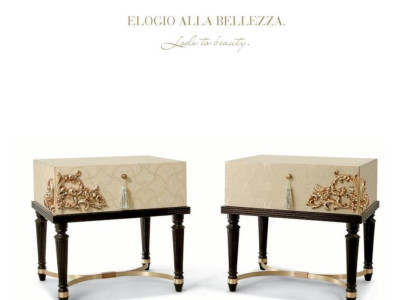 Bedside table Luxury Nightstand Console Table Wood Bedroom