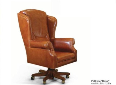 Executive Chair Swivel Chair Armchair Office Swivel Chairs Chesterfield Brown Luxury