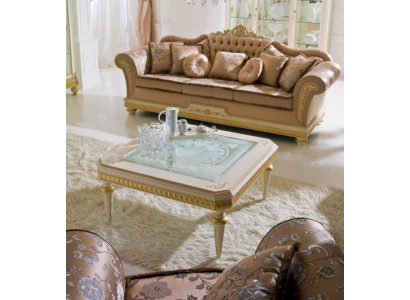 Coffee table Side table Table Living room Furniture Beige Wood Tables Design Luxury