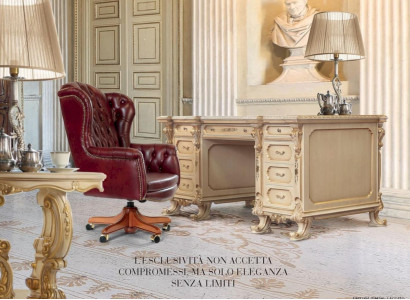 Swivel chair armchair desk chair office swivel chair Chesterfield red