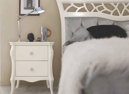 Bedside table Nightstand Console Table Wood Bedroom White new