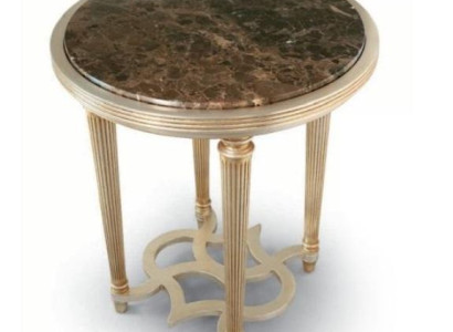Side table Coffee table Table Living room Furniture Beige Wood Round Tables