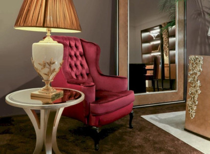 Stylish side tables for the living room Beige Wood Furniture with Round design