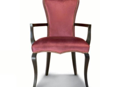 Chair Dining room chair Upholstery Office Dining room Seat Fabric Red Modern