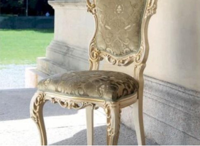 Classic r Chair Luxury Dining room Armchair Seater Chairs Fabric Beige