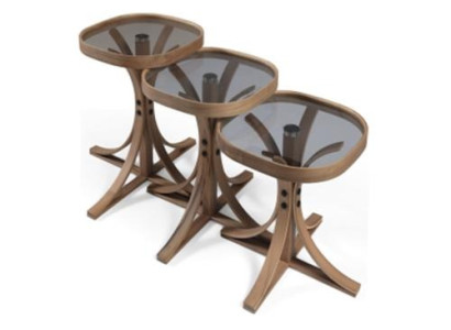 Living room Set 3pcs Complete 3x Coffee tables Luxury Coffee table Furnishings