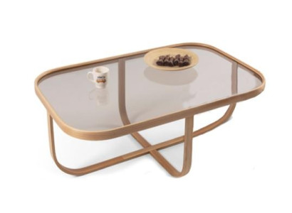 Living room Coffee table Modern Luxury Furniture Glass Table Side Table
