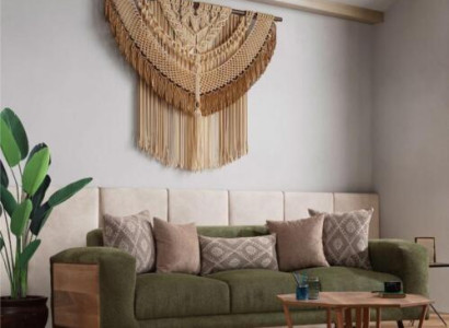 Green Living room 4-Seater Luxury Four-Seater Upholstery Sofa Relax Couch