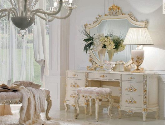 Stool Chesterfield Side Luxury Stool Upholstery Bedroom Baroque