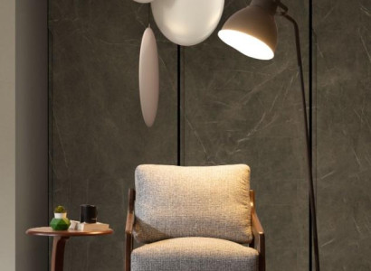 Textile Armchair Designer Living room Relax single seater luxury armchair
