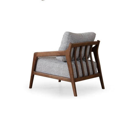 Textile Armchair Designer Living room Relax single seater luxury armchair