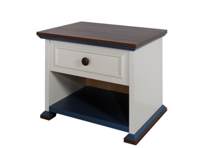Design Modern Furniture Bedside table Children Side Youth Room White Wood