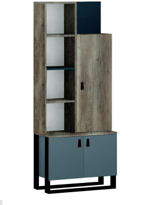 Bookshelf wooden cabinet youth room shelf furniture modern design new