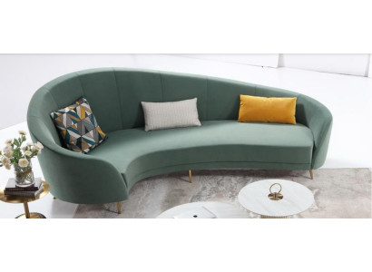Round Sofa + Coffee table Modern Sofa Living room Coffee table Furniture Complete Set