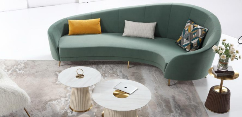 Round Sofa Modern Sofa Living landscape Room Furniture Designer sofa Round Corner sofa