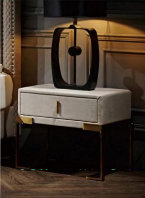 Bed 3 pieces. Bedroom Set Design Luxury Bedroom Hotel Furniture 2x Bedside table