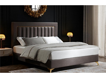 Bedroom Complete Bed 2x Bedside table 3-piece. Set Design Luxury Complete's Sets