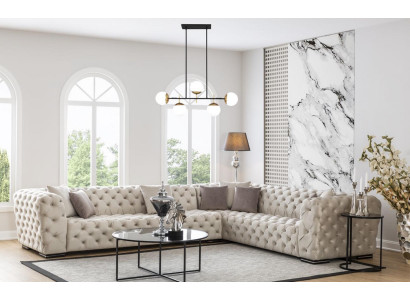 Chesterfield upholstered sofa corner sofa suite upholstery luxury corner sofas new