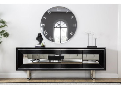 Black sideboard Chest of drawers Chests of drawers Wardrobe standing cabinet luxury sideboard