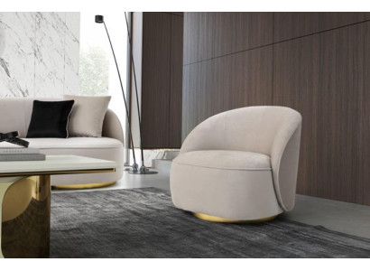 Armchair Modern Single Seater Design Armchair Furnishings Living room Sofa 1 Seater