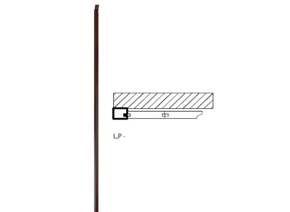 Monaco MO Element for Corner Wardrobe System Wardrobe Edler Wood