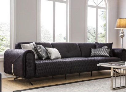 Luxury Sofa 4 Seater Leather Living room Modern Design Sofas Upholstery Couches
