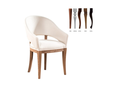 Classic r Designer Upholstery Chair Upholstered Chairs Textile Leather Fabric CM-U2