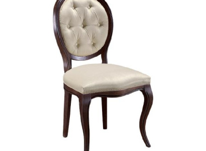 Classic r White -Brown Chair Designer Wooden Chair Dining room chair King chair