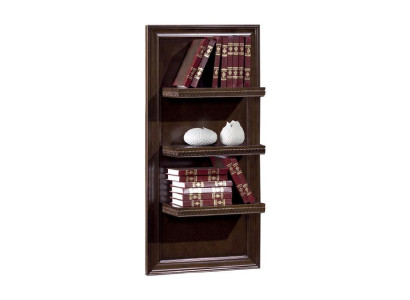 Living room XXL Bookshelf Solid Wood 131cm Storage Shelf Shelves CD DVD Books