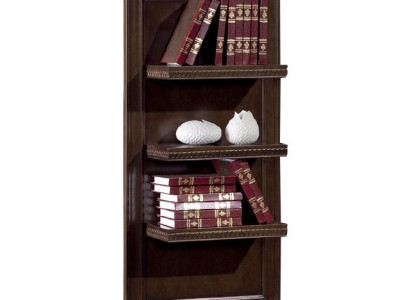 Living room XXL Bookshelf Solid Wood 131cm Storage Shelf Shelves CD DVD Books
