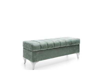 Designer Stool Chaise Lounge Living room Modern Bench seat footstool 140 x 43cm new