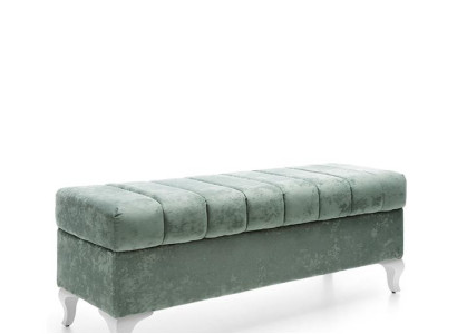 Designer Stool Chaise Lounge Living room Modern Bench seat footstool 140 x 43cm new