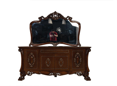 Sideboard with Mirror Shelf Chest of drawers Sideboards Sideboard Chests of drawers Wood