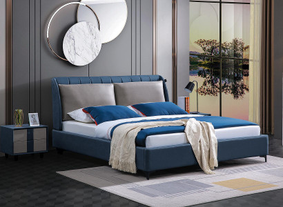 Luxury Wood Bed Marriage Double bed Beds Design Upholstery Bedroom 180x200 new