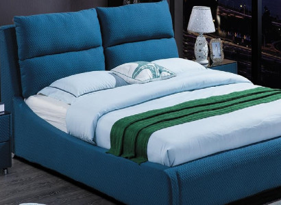 Bed Upholstery Design Decorative Luxury Double Hotel Beds Sleep Room Leather