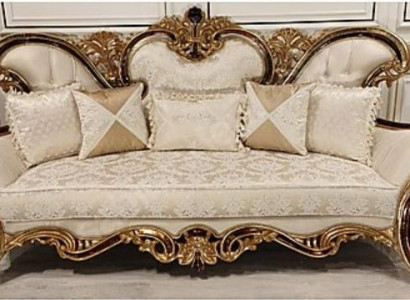 Living room Sofa Couch Furniture Classic Furnishings 3 Seater Couches
