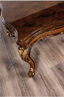 Wood Table Side table Furniture Luxury Coffee table Brown Coffee tables Living room