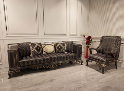 Classic Sofa set 3+1 Seat Furniture Upholstery Sets Couches Sets