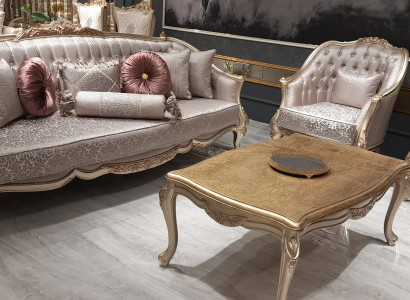 Chesterfield Baroque Three Seater Couch Upholstery Furniture French Furnishings
